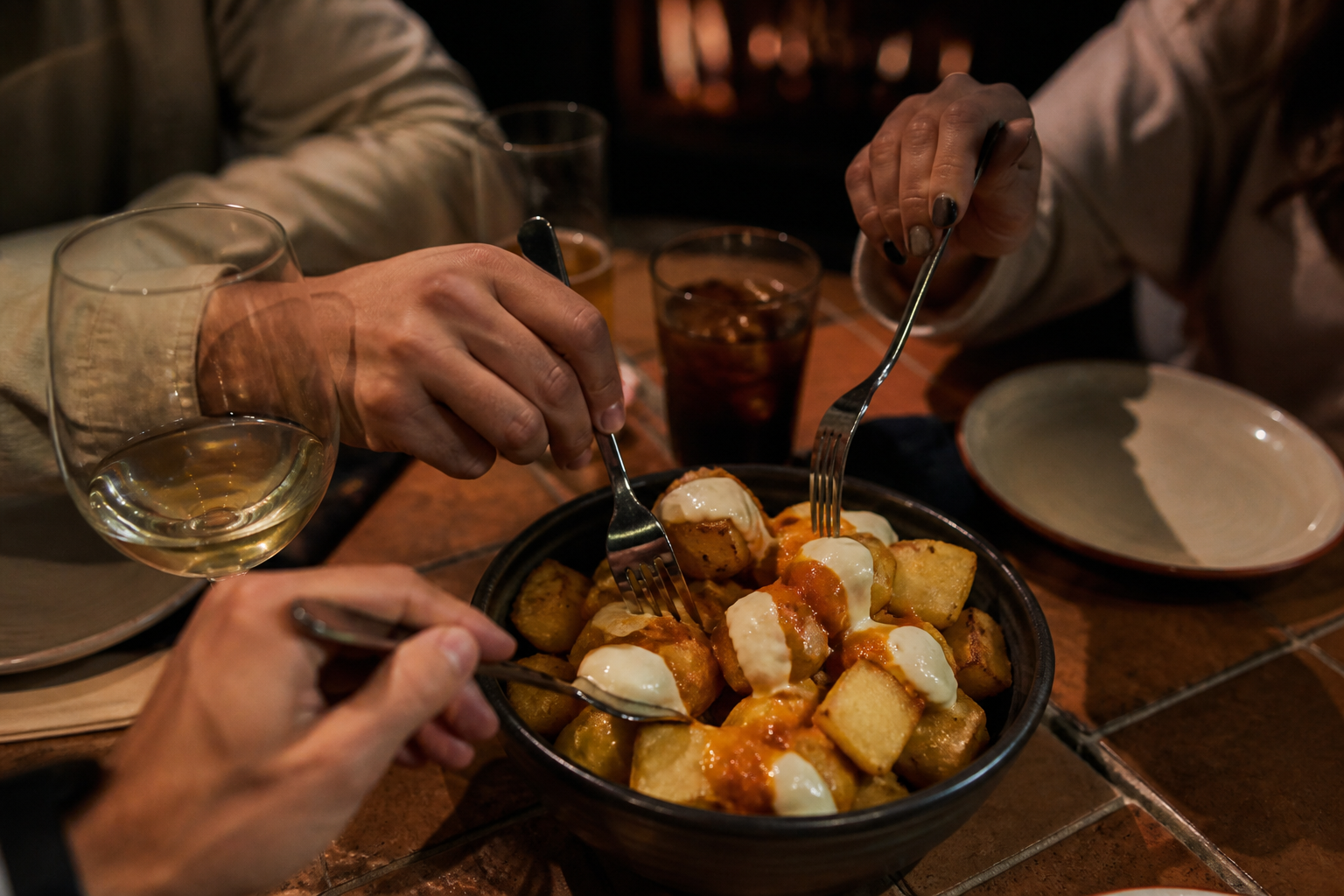 Patatas bravas