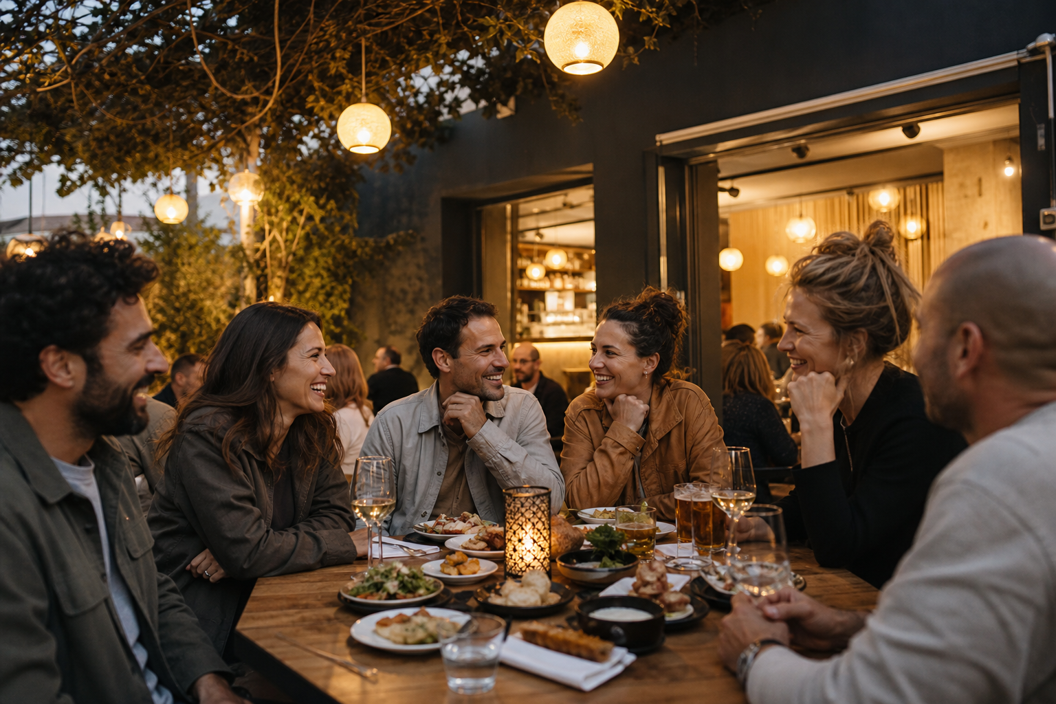 Ambiente y cocina de Batumi Gastrobar